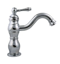 New Chrome Brass Bathroom Kitchen Bar Vessel Sink Swivel Faucet Mixer Tap scy005