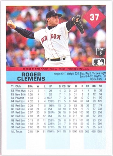 1992 Fleer Baseball Cards -You Pick- .35 Per card shipping - Picture 13 of 148