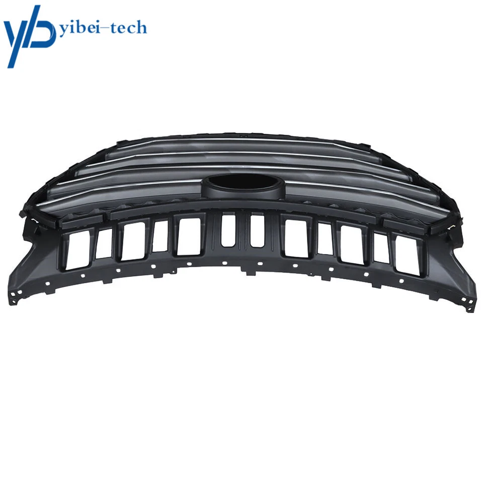 For Hyundai Elantra GT 2013-2016 Front Bumper Grill Assembly Black Trim Grille - Image 4 of 4
