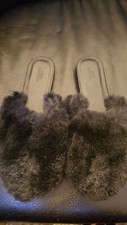 urban Outfitters Faux Fur Slippers size8