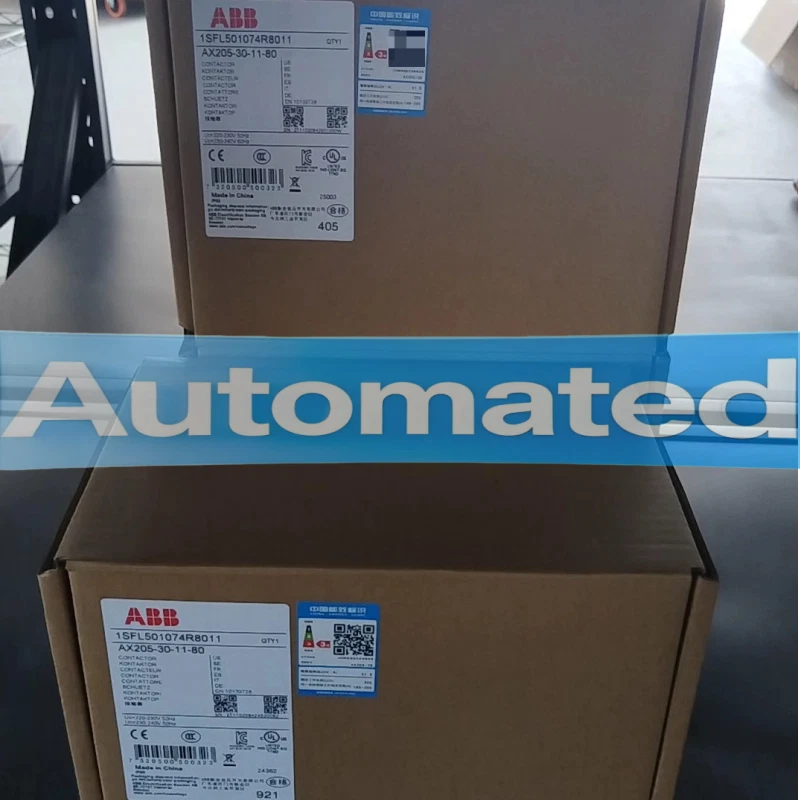 AX205-30-11-80 1 PIEZA NUEVO ABB Ac contactor AX205-30-11-80 Foto 2 de 4