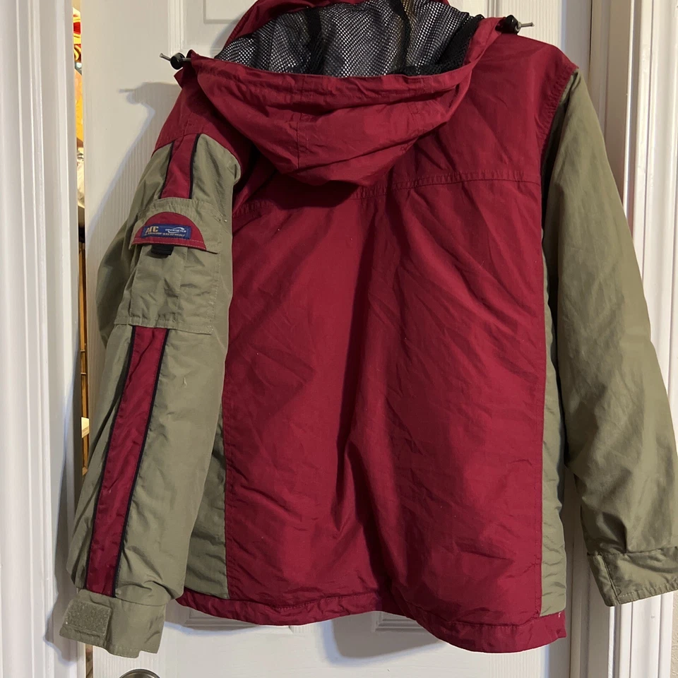 Chaqueta esquí niños Obermeyer 14 Jr granate y verde Foto 4 de 4