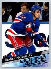 2020-21 Upper Deck #464 Brandon Crawley Young Guns RC (ref 217921)