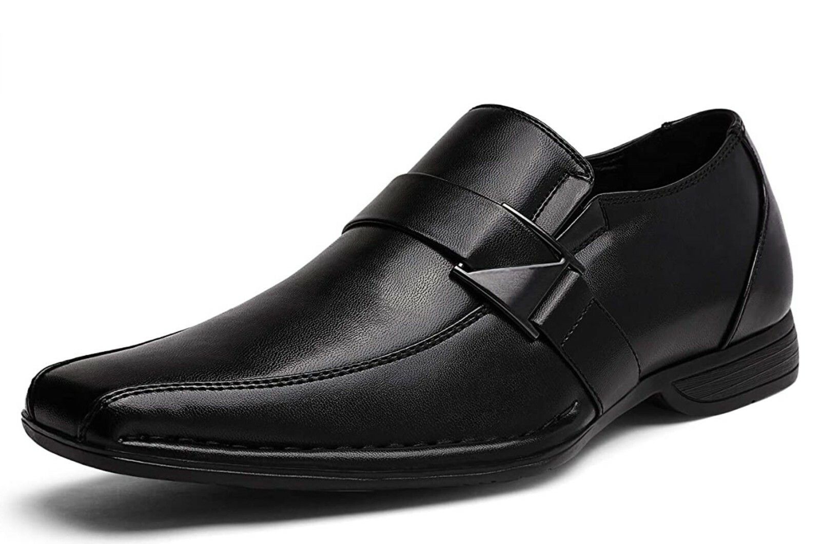 Dck Men's Genuine Leather Letters Print Loafers, Casual Lightweight Slip On  Dress Shoes - Temu Italy