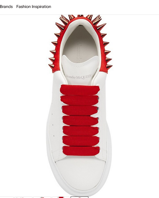 New Alexander McQueen Oversize Spike Platform Sneaker 7US New Alexander McQueen Oversize Spike Platform Sneaker 7US
