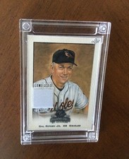 2024 Jersey Fusion Cal Ripken, Jr. Diamond Kings Baseball Jersey Swatch Card