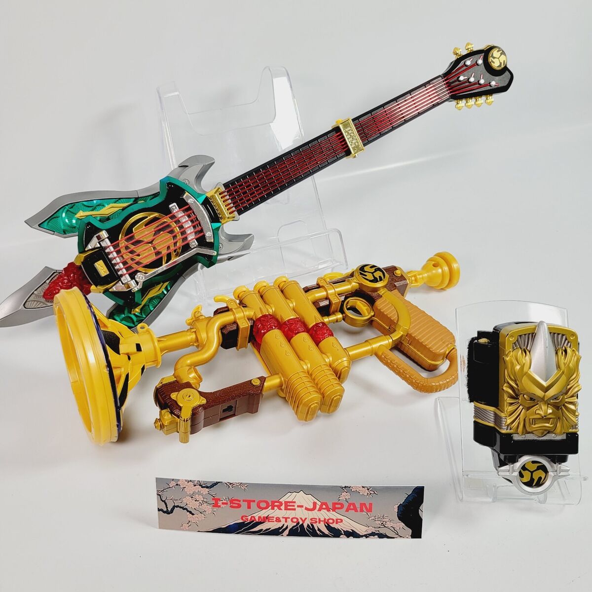 Kamen Rider Hibiki IBUKI ZANKI Weapon Set Bandai Toy Hero Kamen Rider Hibiki IBUKI ZANKI Weapon Set Bandai Toy Hero
