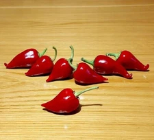 RARE✿ Macedonian Heirloom Kalugeritsa Hot Pepper 15+ Seeds ●Medium Heat