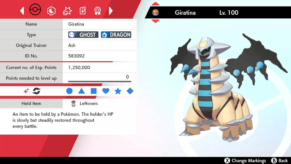 I just found this awesome shiny Giratina : r/PokemonSwordAndShield