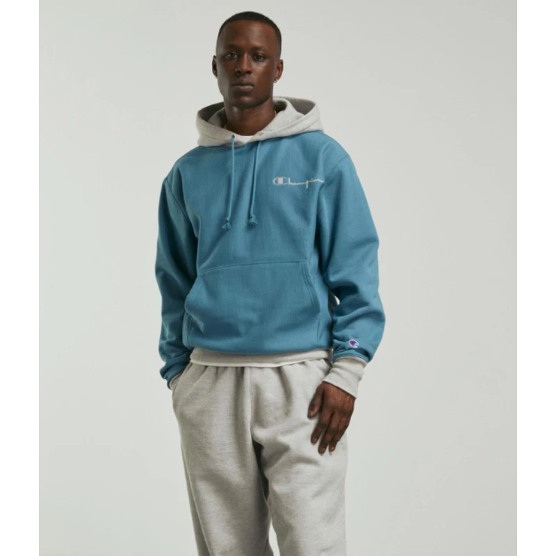 Champion Champion Uo Exclusive Colorblock Hoodie Sweatshirt in Purple for  Men