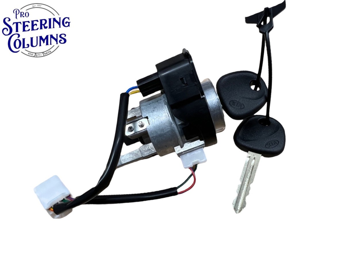 FITS 10-13 KIA FORTE IGNITION LOCK CYLINDER SWITCH 2 KEYS NEW