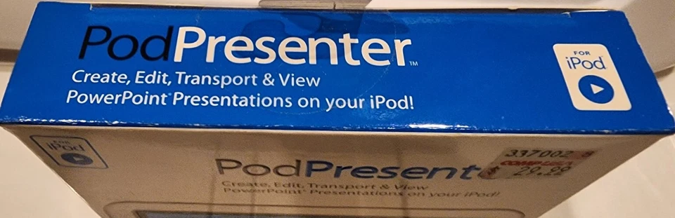 Pod Presenter - Create, Edit, Transport & View PowerPoint Shows On Your iPod! - Image 4 of 4