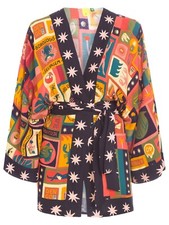 NEW FARM RIO KIMONO COLAGEM ANIMAL