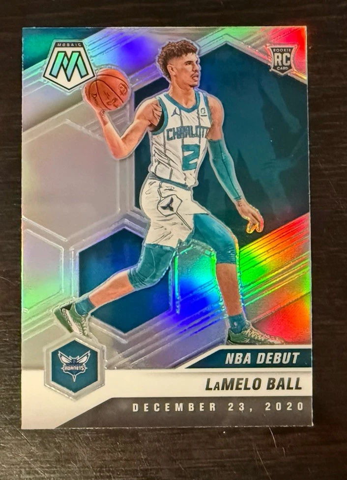 2020-21 Panini Mosaic - NBA Debut LaMelo Ball #262 Silver Prizm (RC)