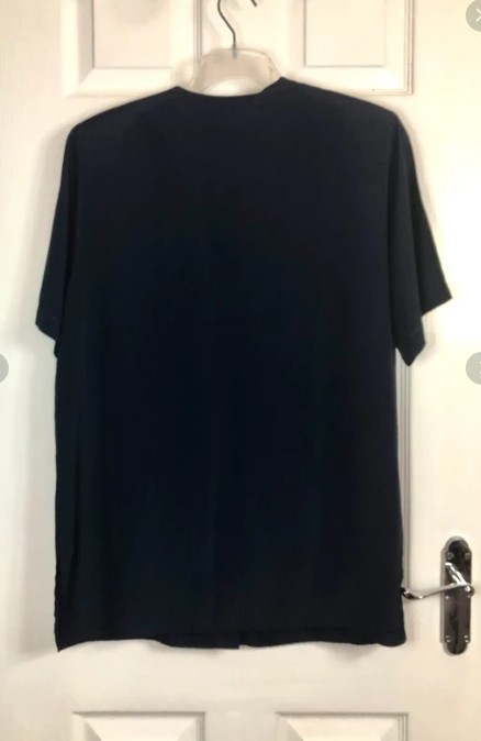 Vintage Sommermann Germany Blue Short Sleeve Embroidered Blouse Size 14 uk View 6