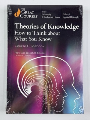 Teaching Co The Great Courses Theories of Knowledge DVD Book New Sealed