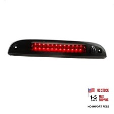 Third 3rd Brake Center High Mount Stop/Brake Light Chrome Housing Smoke Lens