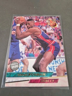 DENNIS RODMAN NBA CARD FLEER ULTRA 1993-94 # 170 BULLS PISTONS SPURS - Bild 1 von 4