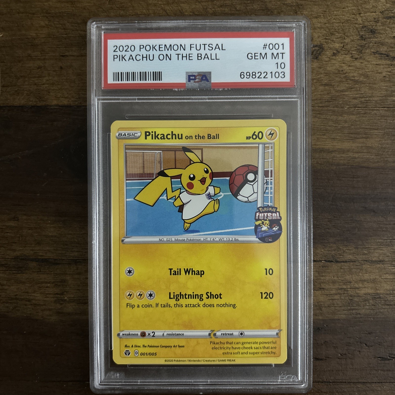 Pikachu on the Ball 2020 Futsal #001 Base Price Guide - Sports