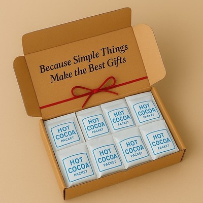 Premium Hot Cocoa Packets   Single Serve 1.38 oz Each - Smooth & Creamy Instant