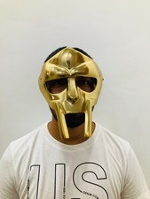 Masque facial de style gladiateur doré - cosplay, fête déguisée, Halloween, m...