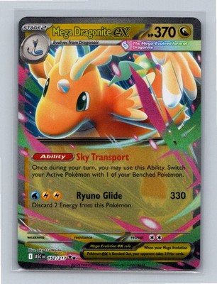Mega Dragonite ex Double Rare ME: Ascended Heroes 152/217 NM | eBay