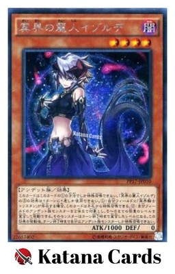 Yugioh Cards | Isolde, Belle of the Underworld Secret Rare | PP17-JP010 Japanese