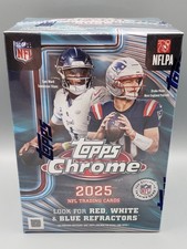 2025 Topps Chrome Football Blaster Box-New/Factory Sealed