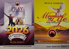 Mountain Top Life Daily Devotional and Pray Your Way 2026 Combo Dr. D.K. Olukoya