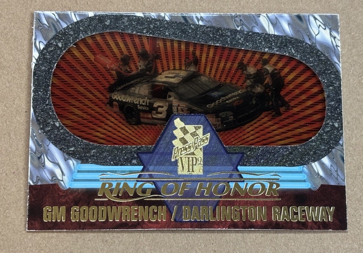 Dale Earnhardt's Car Ring of Honor Die Cut Insert - 1997 Press Pass VIP #RH 2