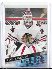 2020-21 Upper Deck Series 2 Young Guns Kevin Lankinen #497 Canucks