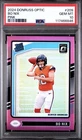 2024 Panini Donruss Optic - Rated Rookie Bo Nix #209 Pink Prizm (RC) NFL PSA 10