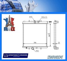 Radiateur Peugeot 605
