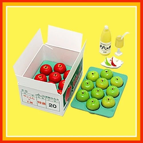 Rare 2004 Re-Ment freshly delivered directly from the farm Sp - Red Green Apple