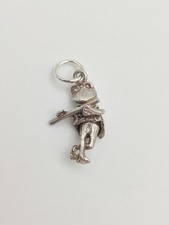 Vintage 925 Sterling Silver Mr Toad Charm Pendant