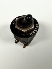 Vintage RAF Aircraft Toggle Switch STABILIZE / UNSTABIL 10F/10338 Air Ministry