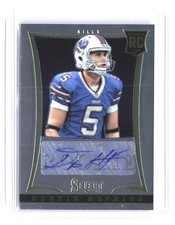 2013 Panini Select Dustin Hopkins Rookie Autographs #183 #/499