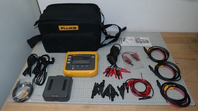 Fluke 1730 3 Phase Electrical power quality analyzer ,Logger Kit