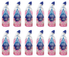 12x Astonish Toilet Fresh Gel Limescale Bacteria Cleaner Fragrance 750ml - Peony 2.22 per litre