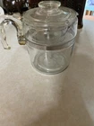 Vintage Pyrex 9 Cup Coffee Pot--COMPLETE