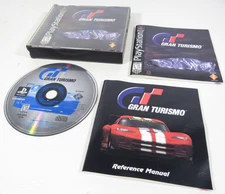 Gran Turismo PS1 PlayStation 1 Black Label - Complete CIB - MINT