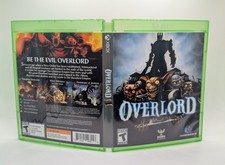 Overlord 2 - Xbox Series X / Xbox One Empty Replacement Case No Game 