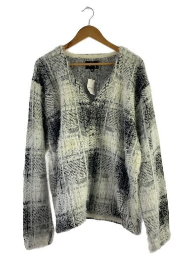 STUSSY/HAIRY PLAID CARDIGAN/XXL/Nylon/WHT/117169 | eBay STUSSY/HAIRY PLAID CARDIGAN/XXL/Nylon/WHT/117169 | eBay