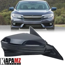 Side Mirror Passenger Right w/ Camera Cosmic Blue For Honda Civic 2016 2017-2020