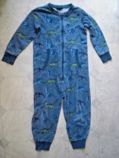 Next Boys Jump Play Suit Blue Dinosaur Pattern Faded Age 4-5 Years Height 110cm