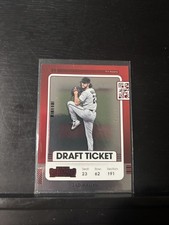 2021 Panini Contenders - Zac Gallen #98 Draft Ticket Red /99