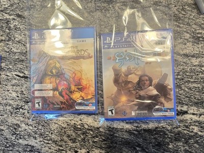 2 Game PS4 LOT The Wizards And Golem Factory Sealed