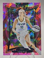 2025 Panini Select WNBA Concourse Lexie Hull #67 Pink Ice Prizm Indiana Fever