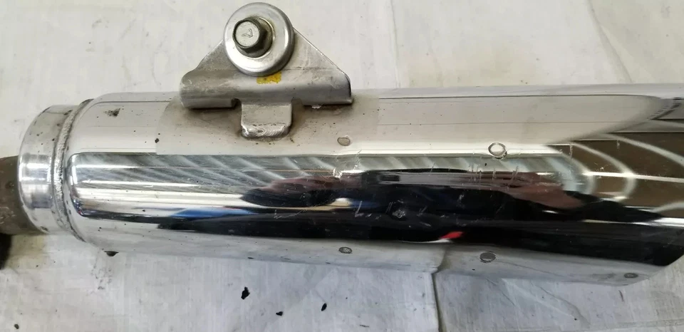 Kawasaki LTD 450 EN450A Endtopf rechts, Endschalldämpfer Auspuff Exhaust Muffler - Bild 3 von 4