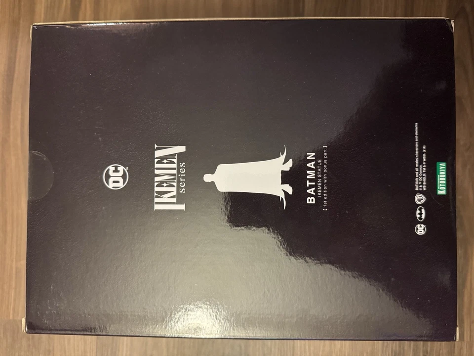Estátua Kotobukiya Batman Ikemen primeira edição com cabeça bônus esculpida - Imagem 4 de 4